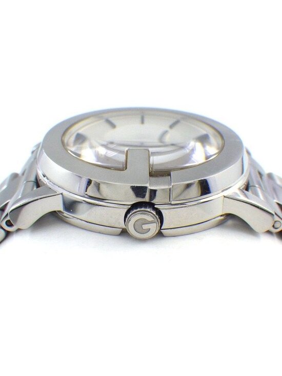 Gucci Watch Round Silver Dial SS Quartz Analog main image 8